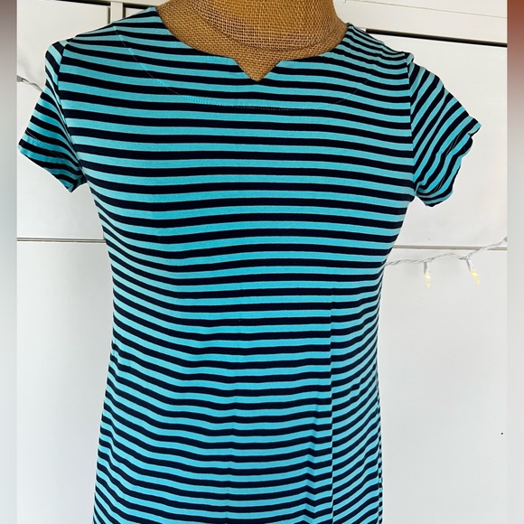 Lands’End striped dress - Picture 2 of 4